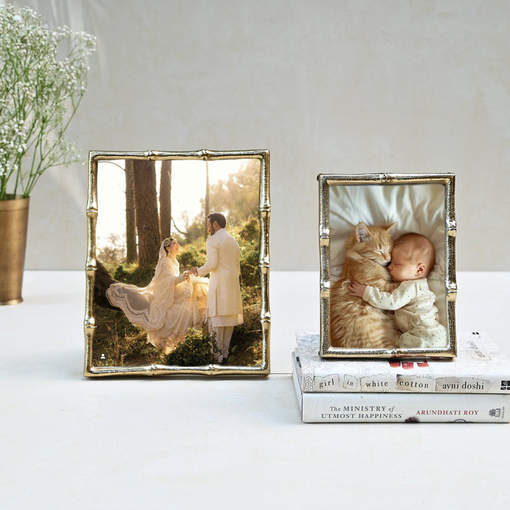 Bamboo Photo Frames - Set of 2