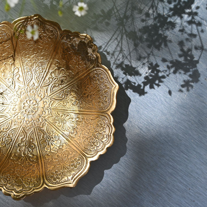 brass decorative bowl