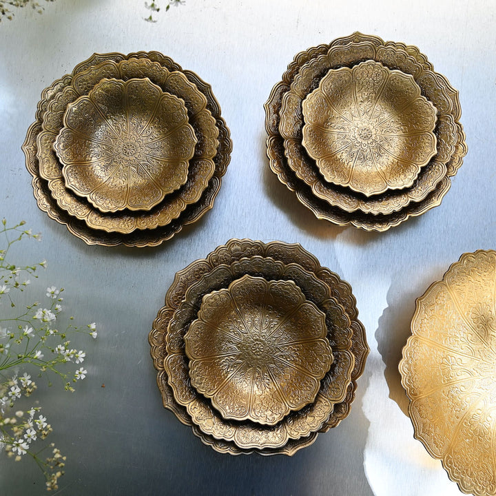 brass decorative bowl