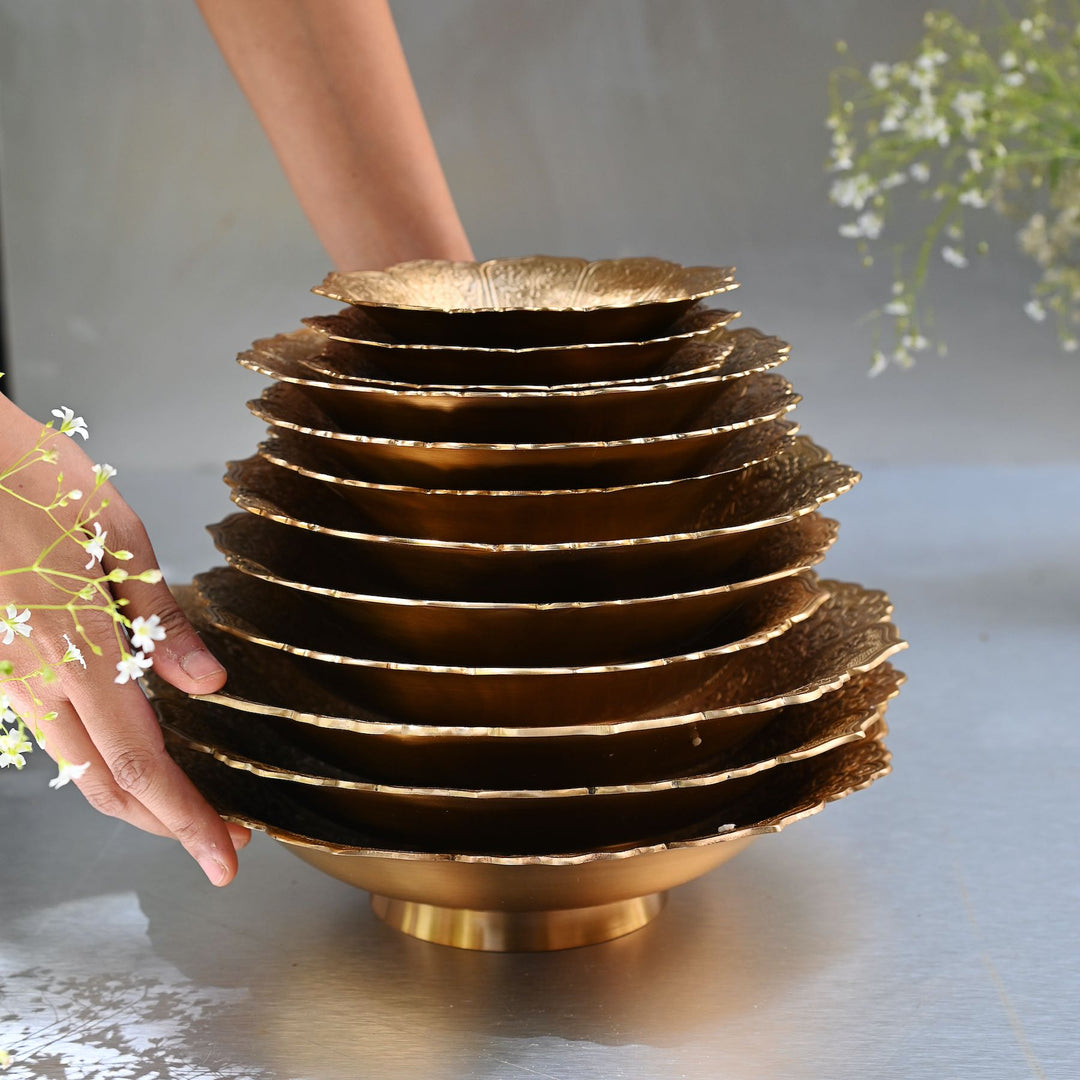 brass decorative bowl