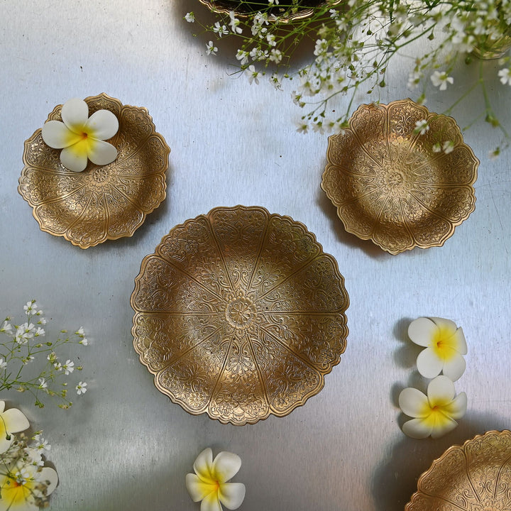 brass decorative bowl