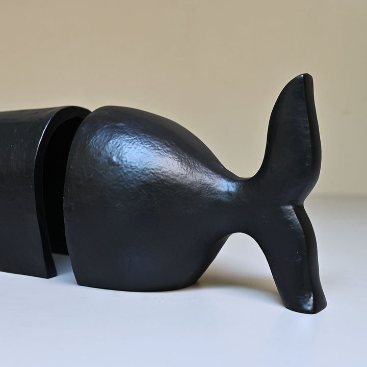 whale bookends