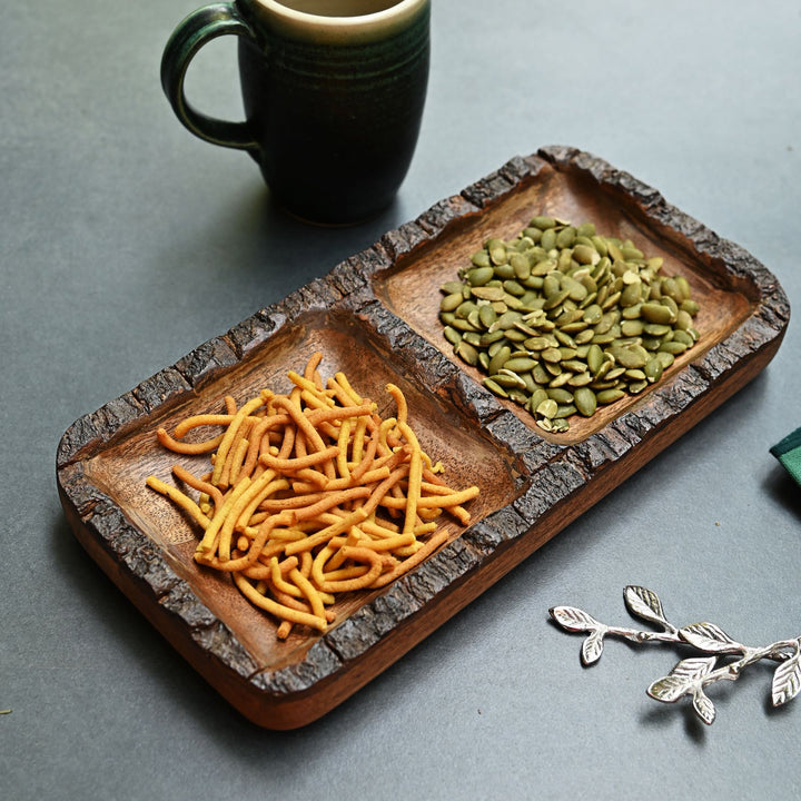 wooden serving platter