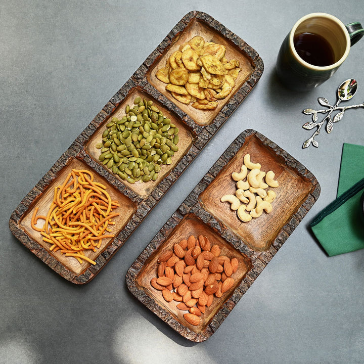wooden serving platter