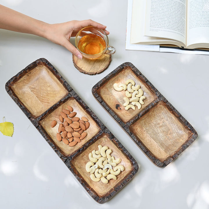 wooden serving platter