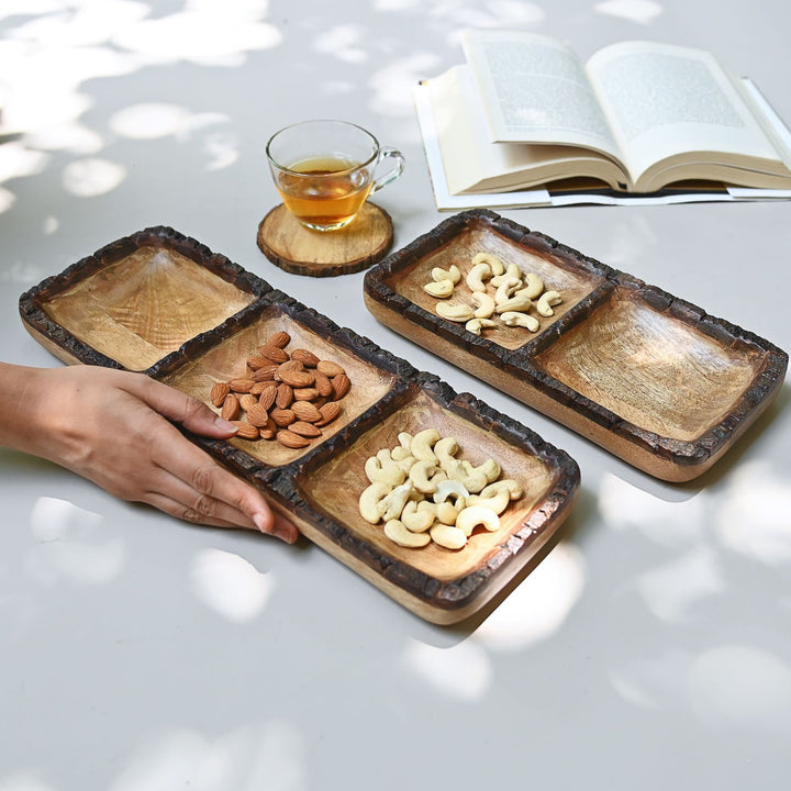 wooden serving platter