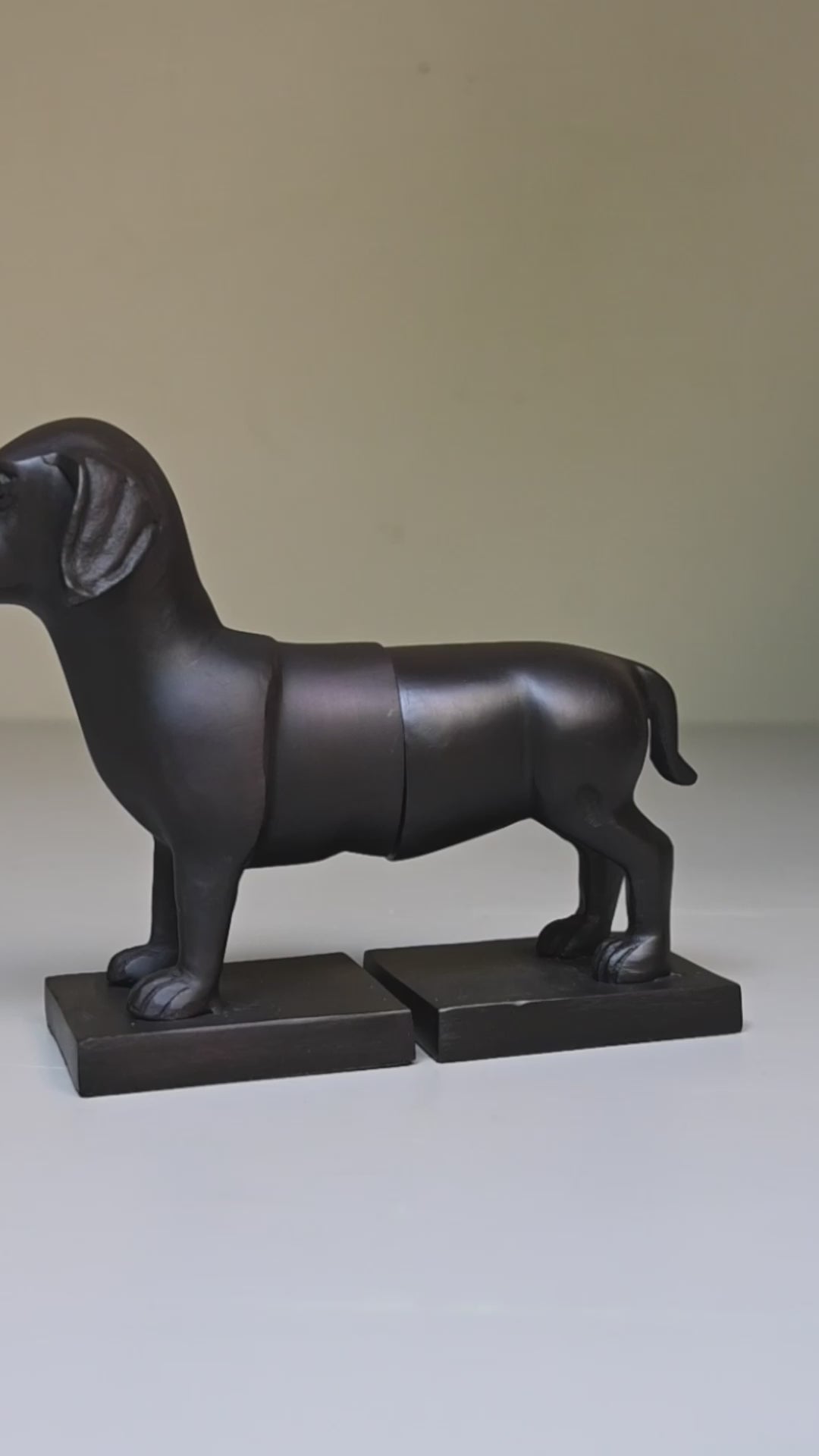 Daschund Dog Bookends