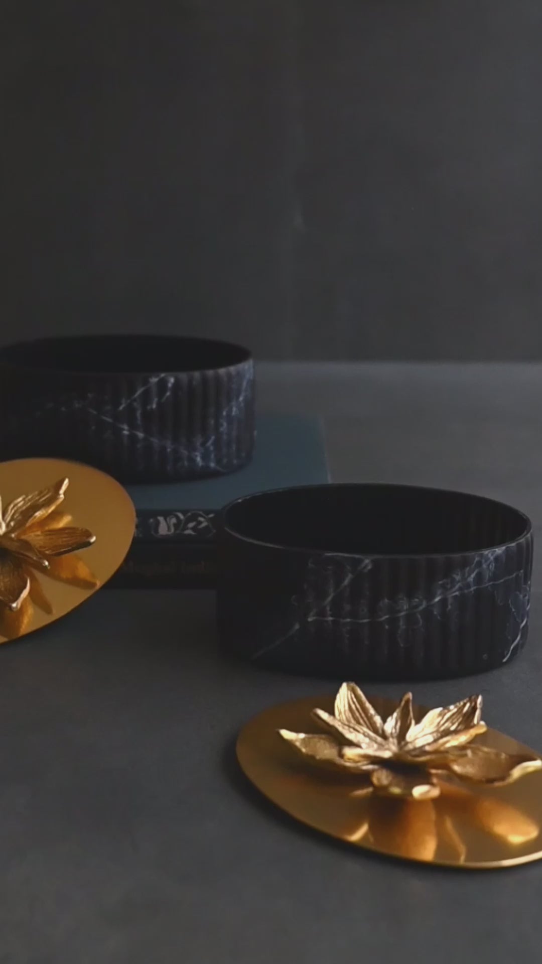Gold & Black Ornamental Box