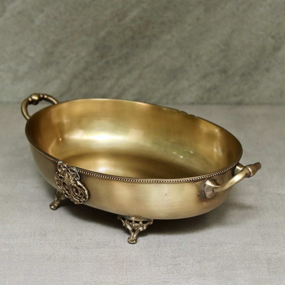 brass fruit bowl