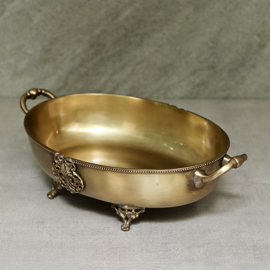 brass fruit bowl