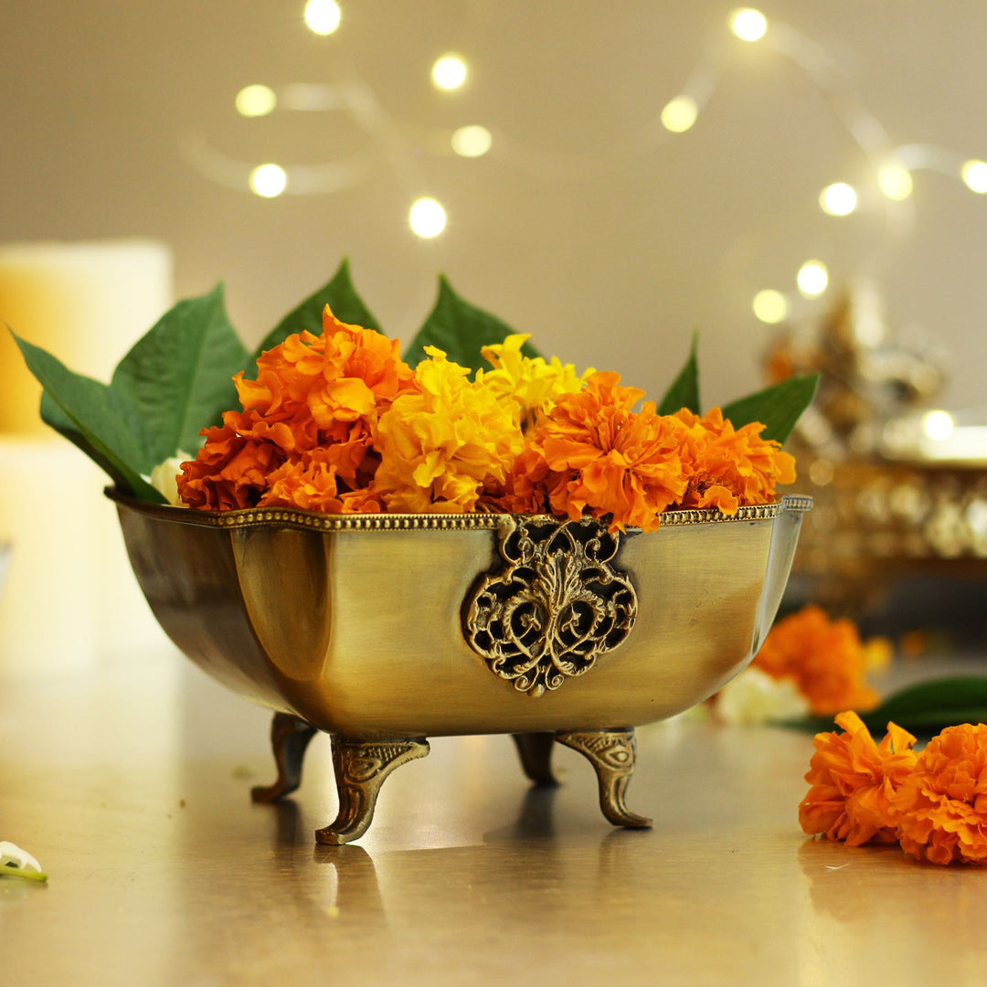 brass bowl for decoration