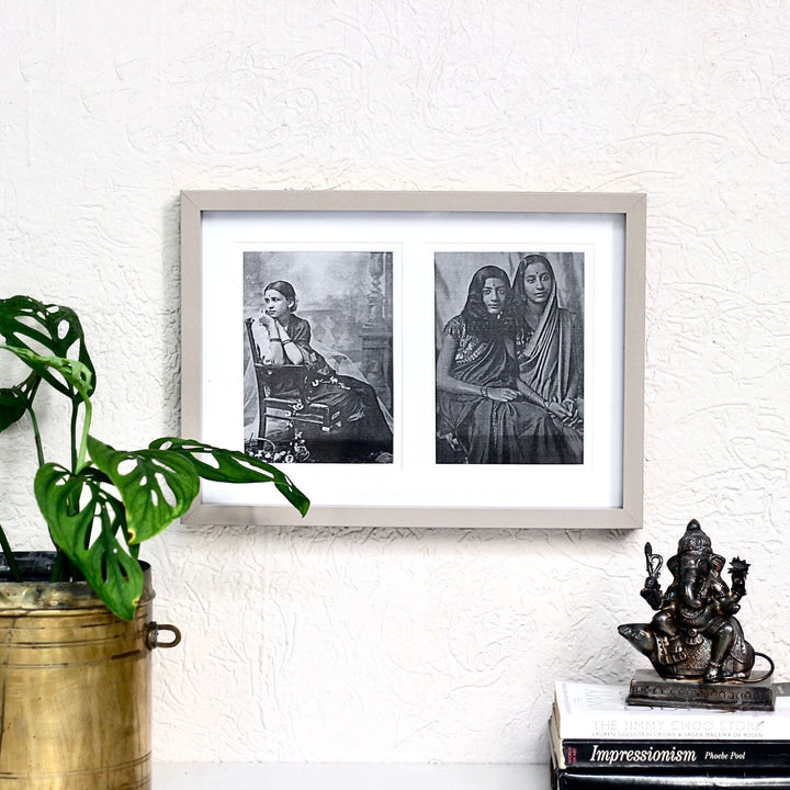 brown photo frame