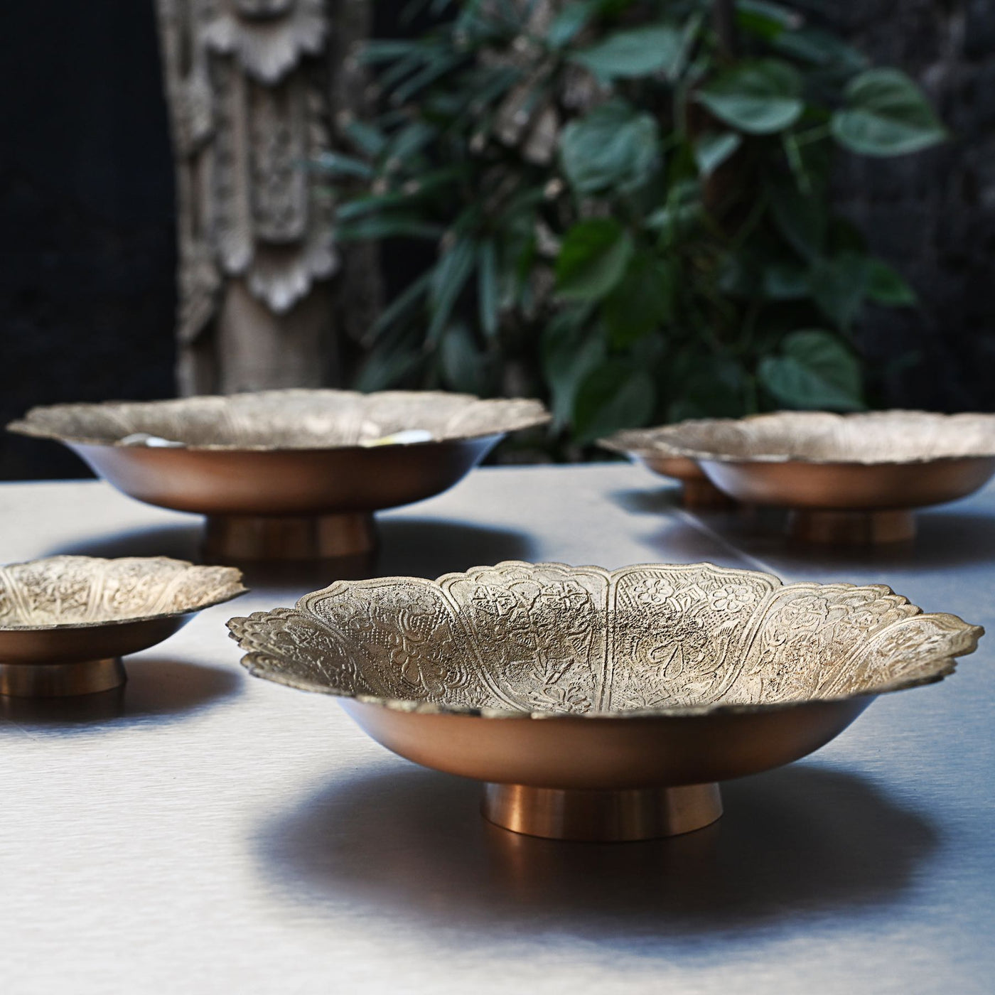 brass decorative bowl