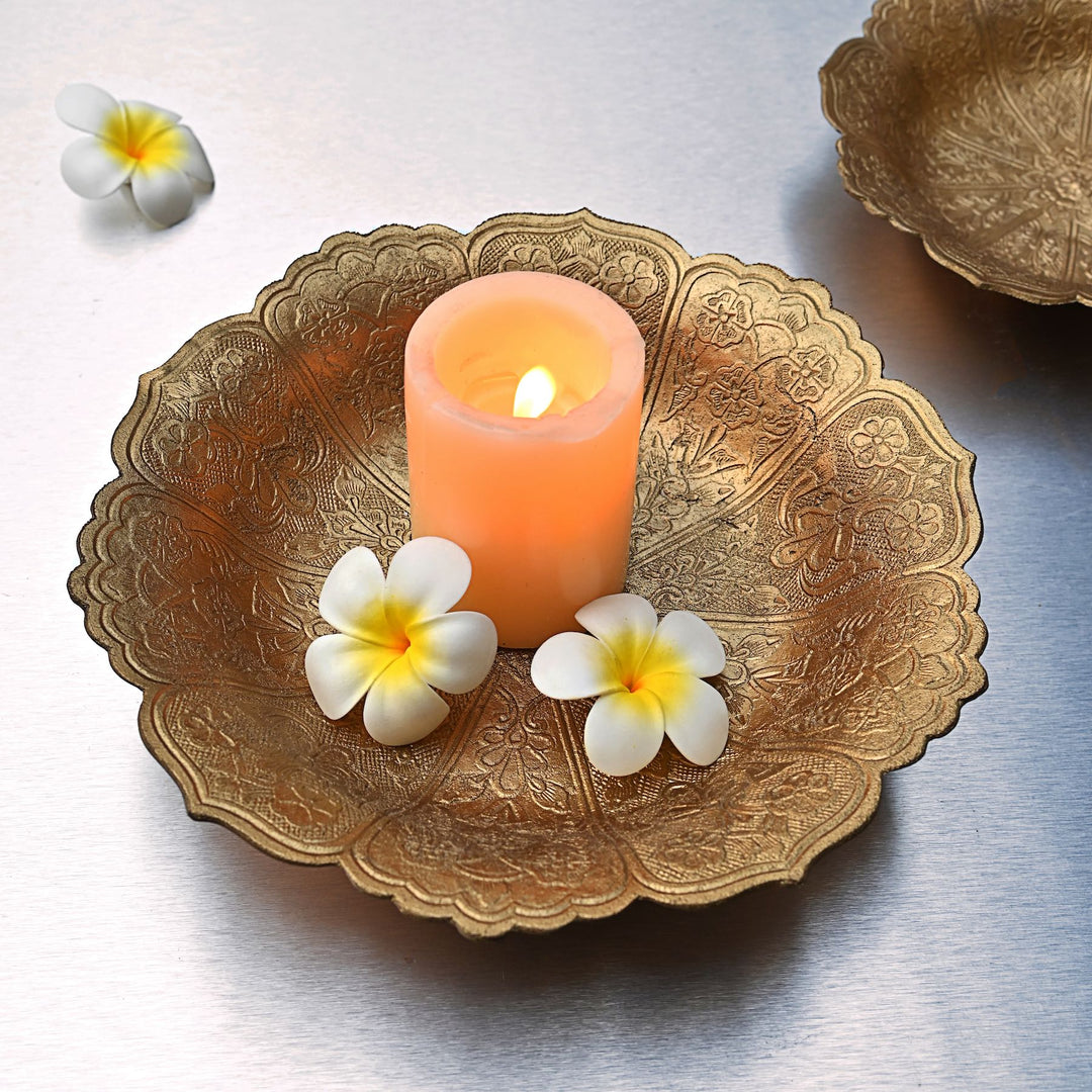 brass decorative bowl