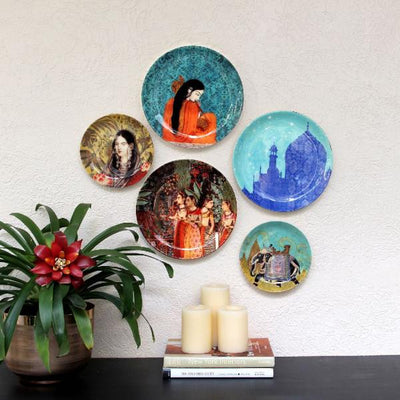 Meera Decorative Ceramic Wall Plate