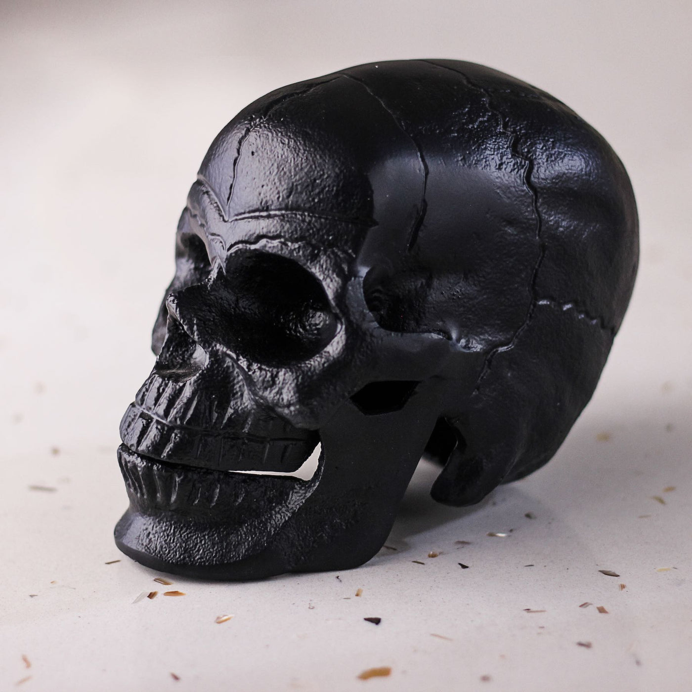 Metal Skull Showpiece