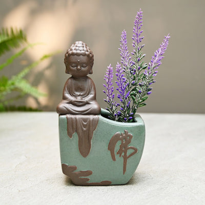 small ceramic vase