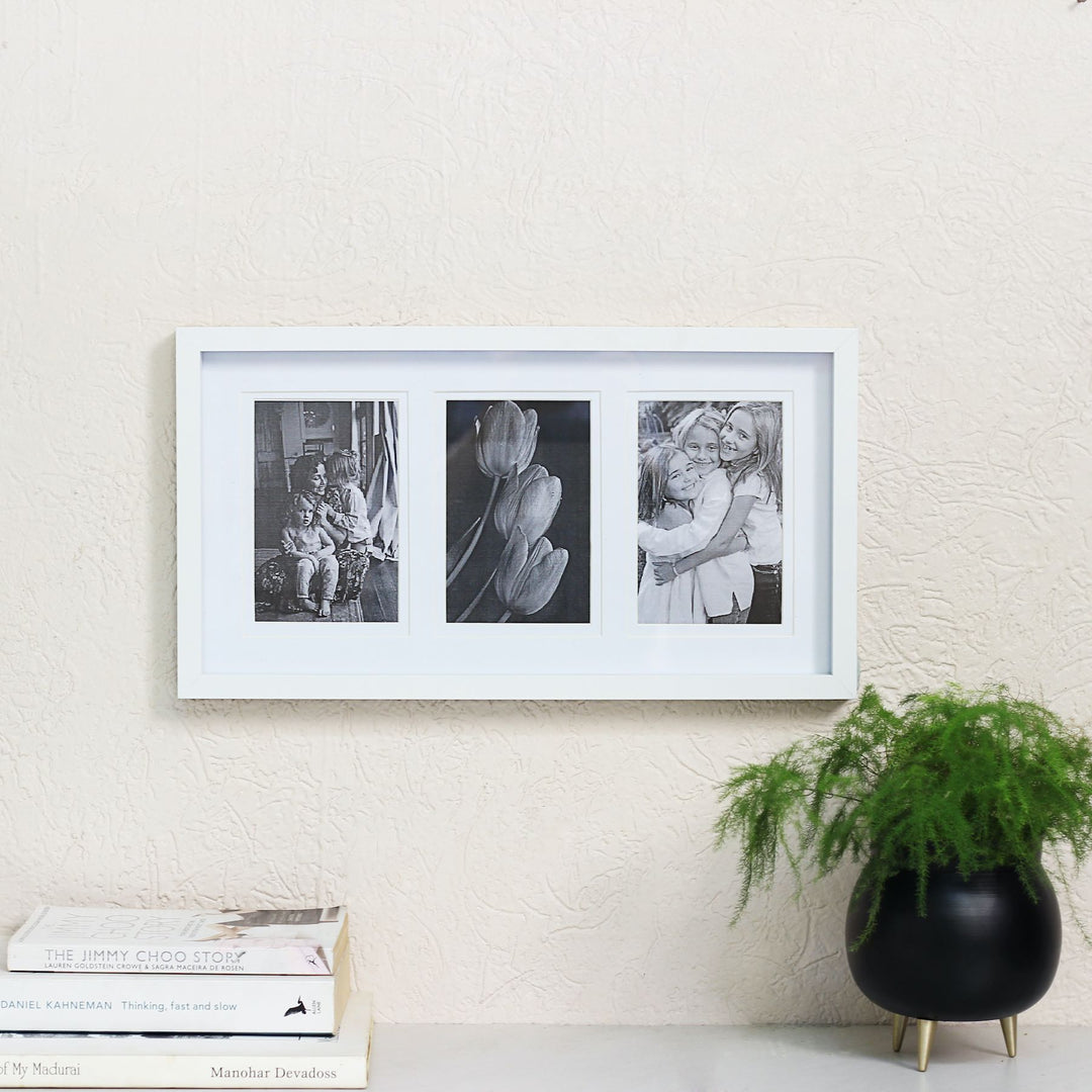 white photo frame