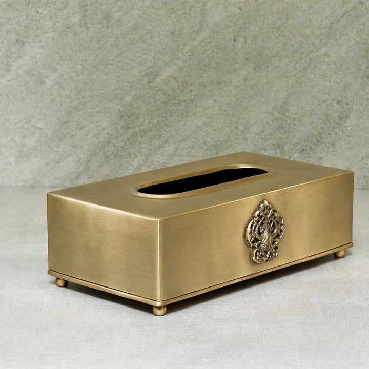 Brass Tissue Box