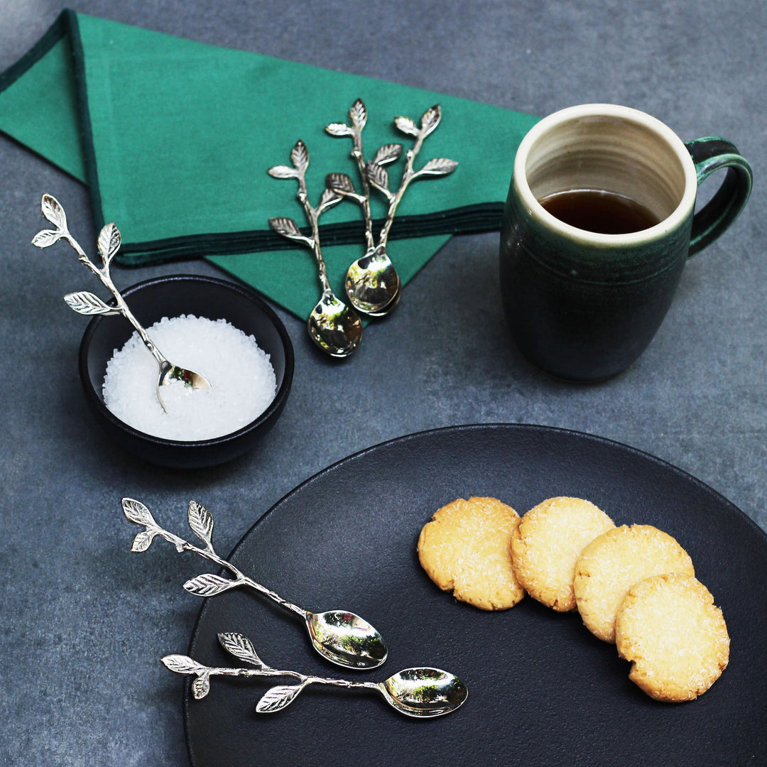 green table napkins