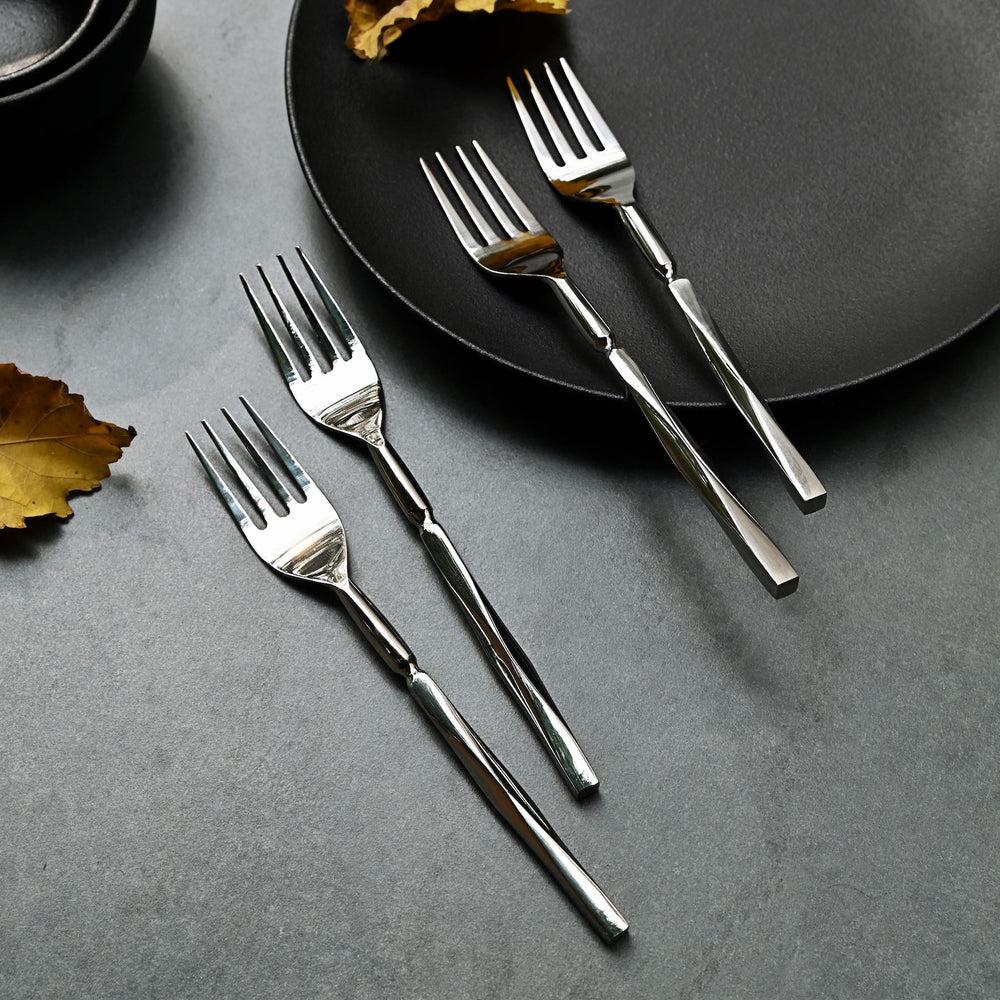 stainless steel dining forks