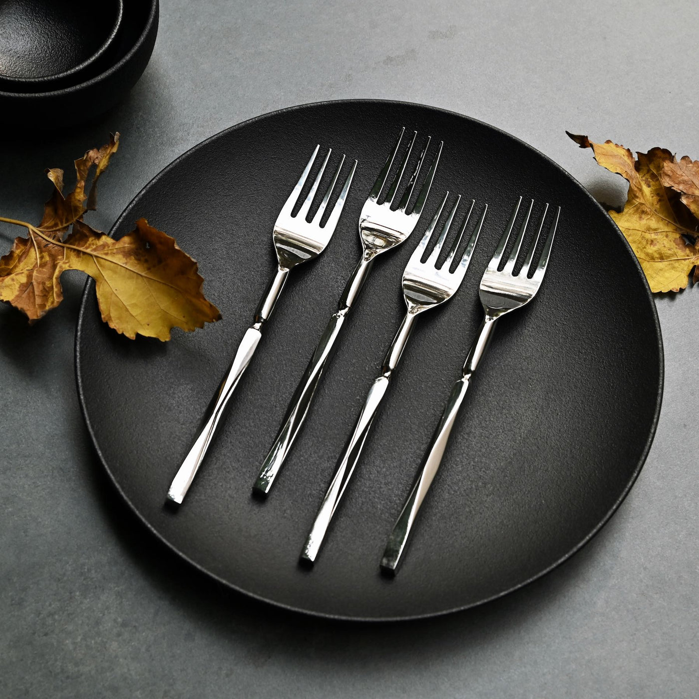 stainless steel dining forks