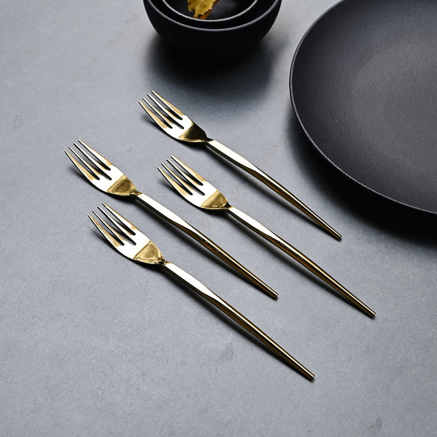 stainless steel dining forks