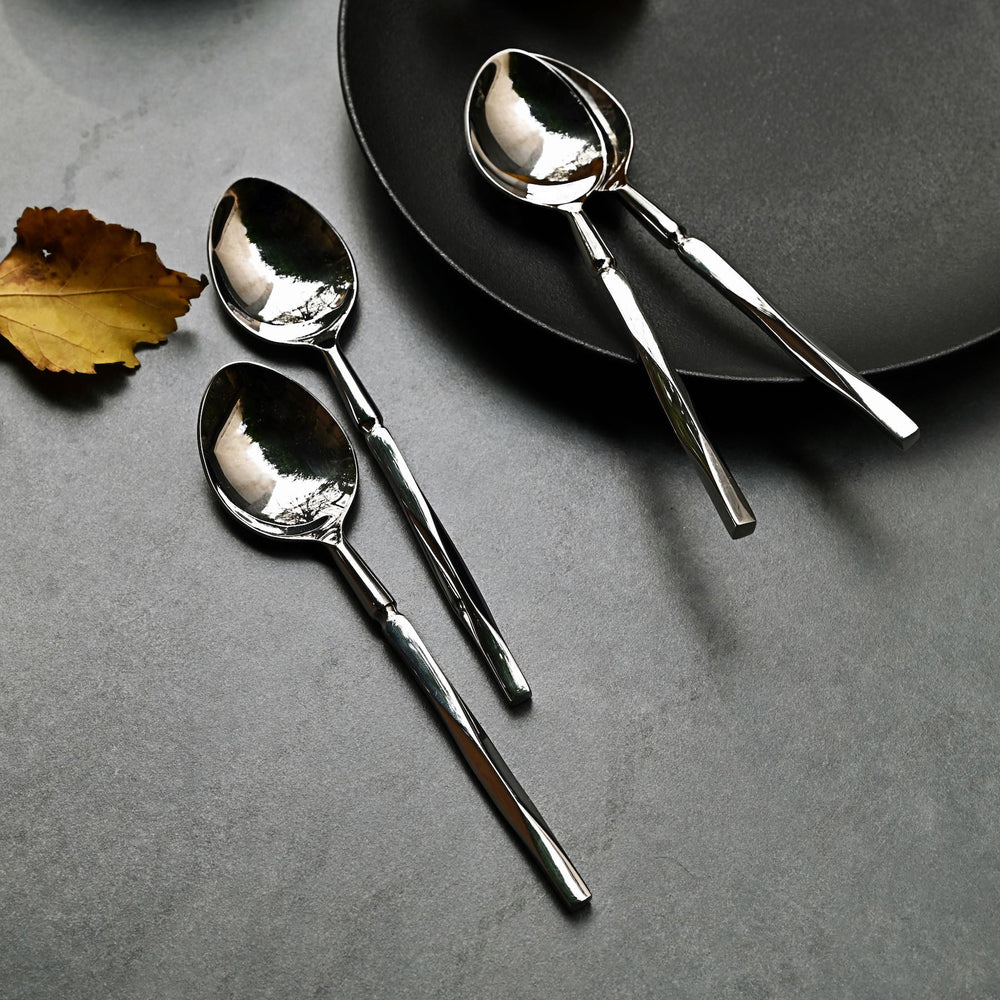 stainless steel table spoons