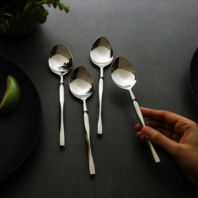 stainless steel table spoons