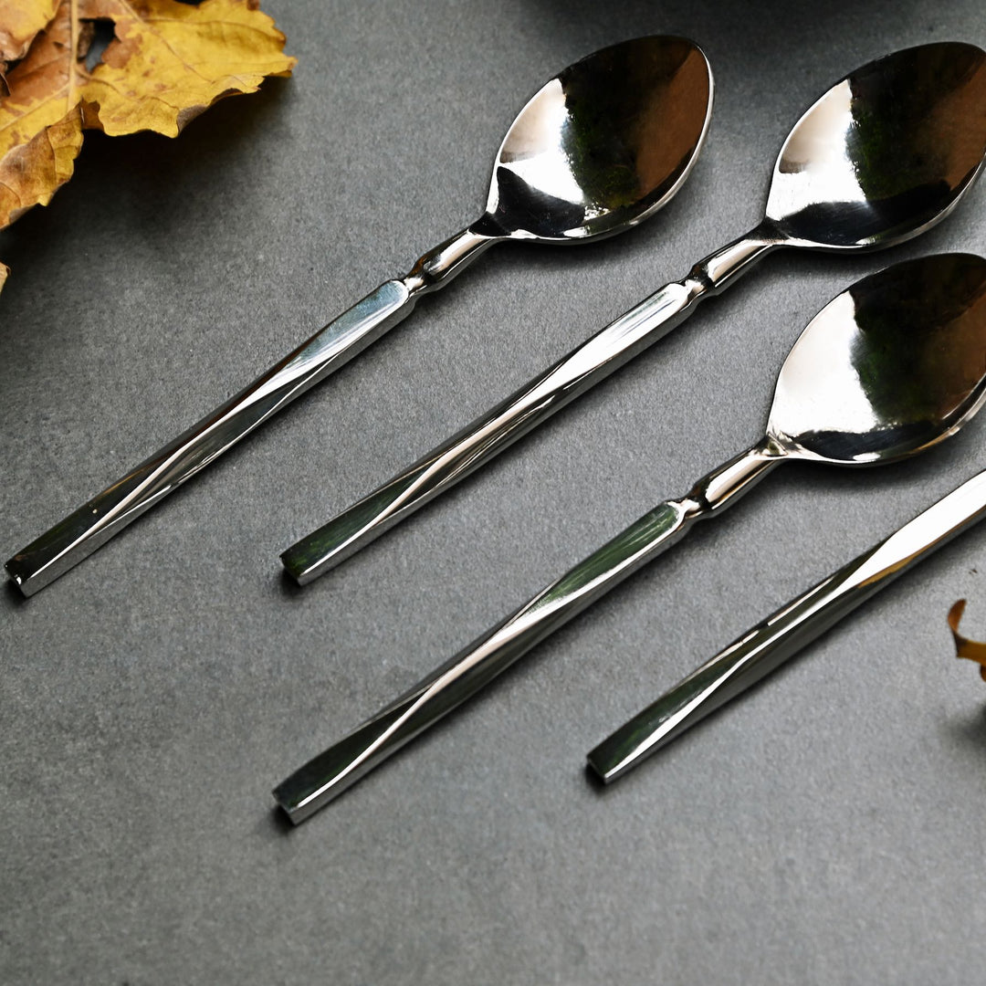 stainless steel table spoons