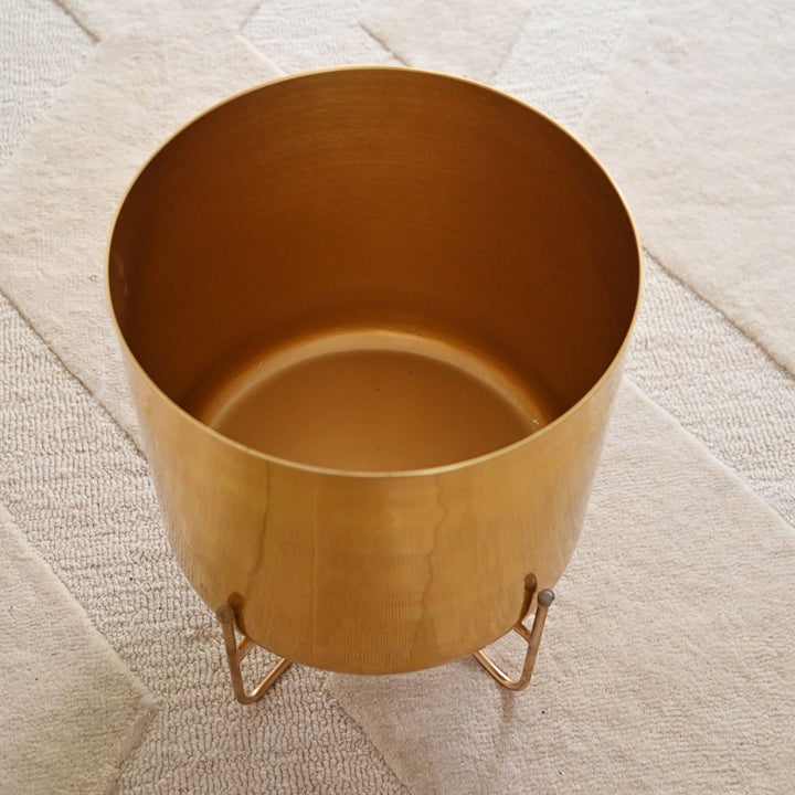 Brass Planter On Stand