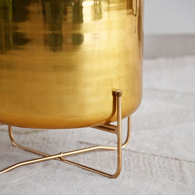 Brass Planter On Stand