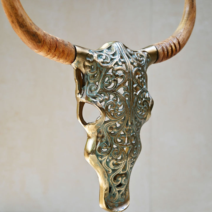 Long Horn Steer Table Décor