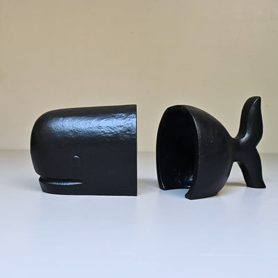 whale bookends