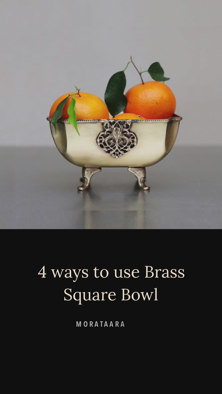 Brass Square Bowl