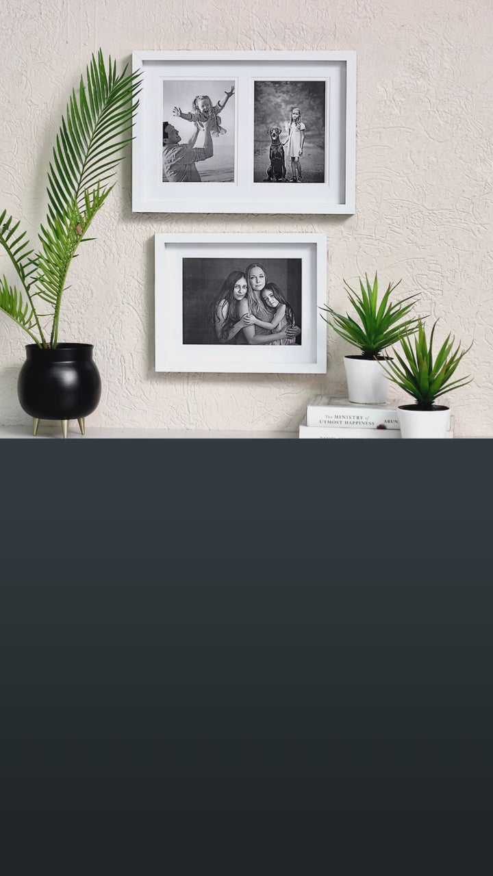 White Photo Frames