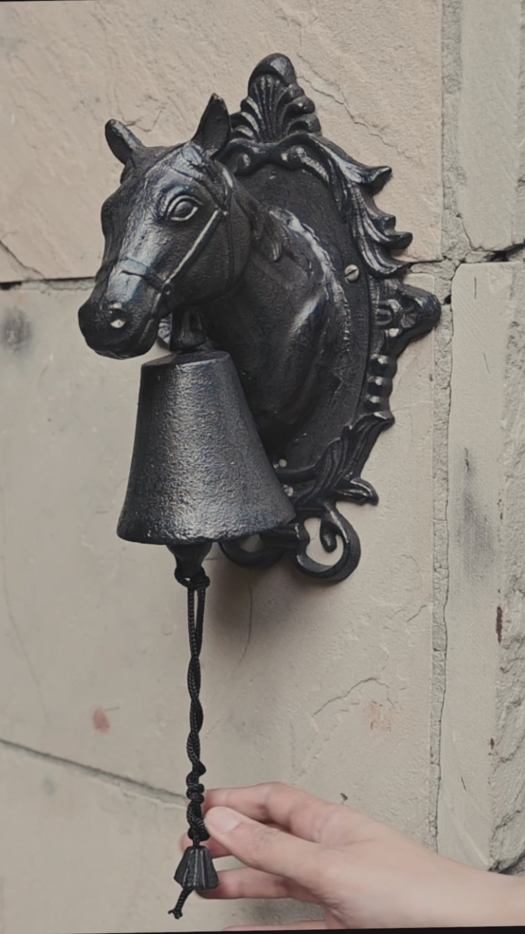 Horse Metal Door Bell