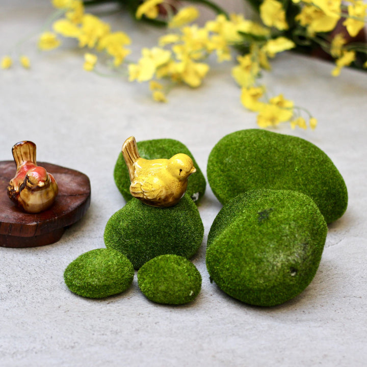 artificial moss rocks