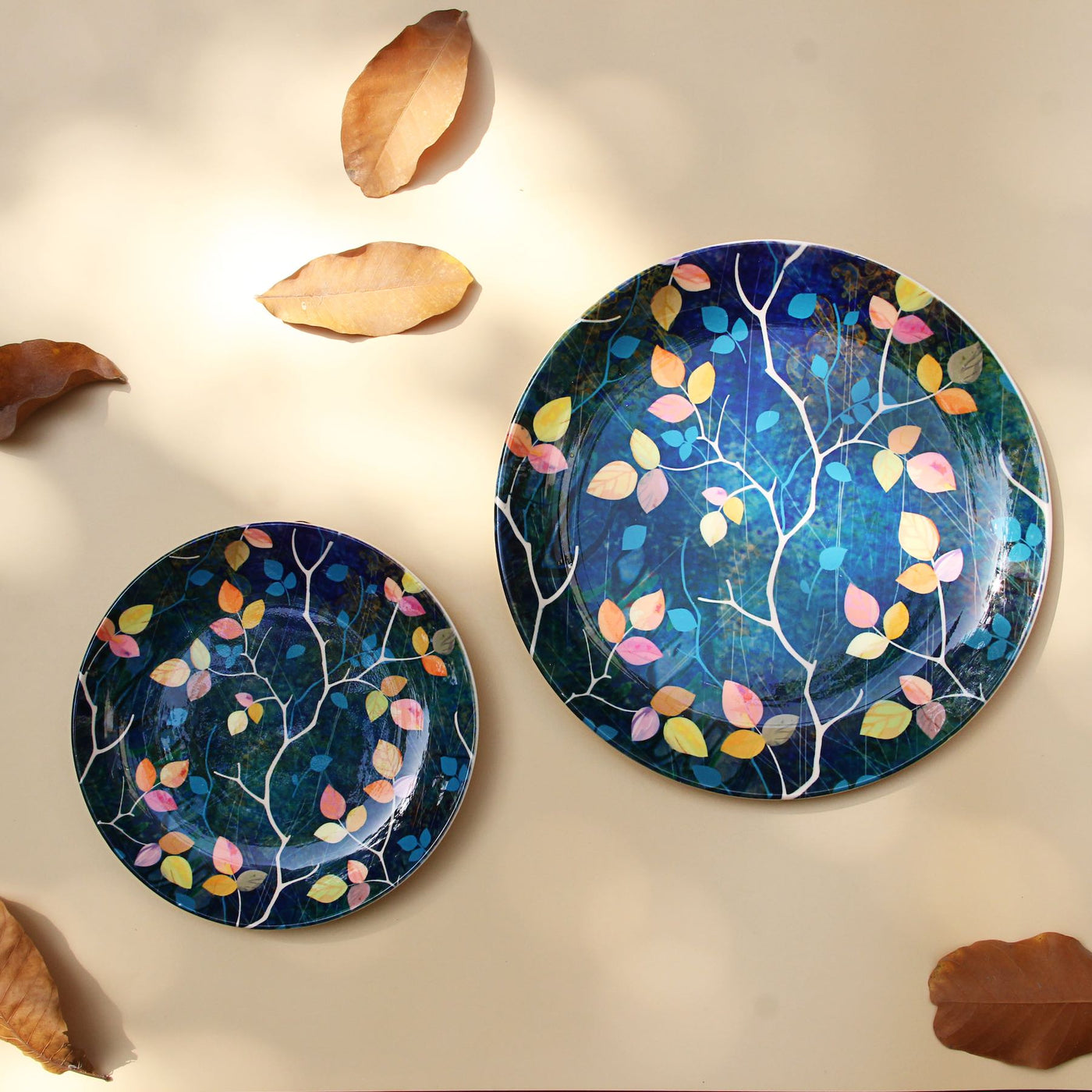 floral ceramic Wall Plate