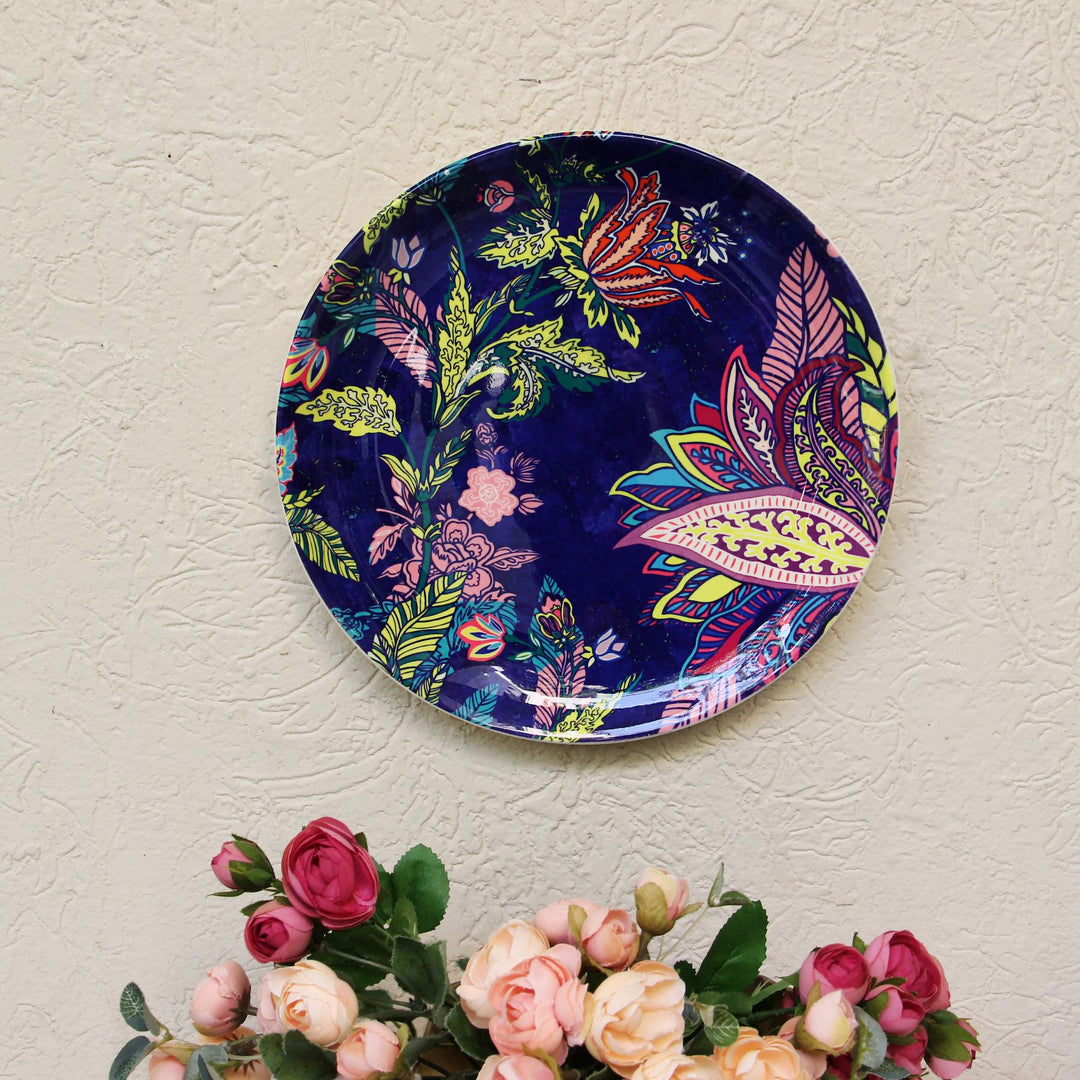 floral ceramic Wall Plate