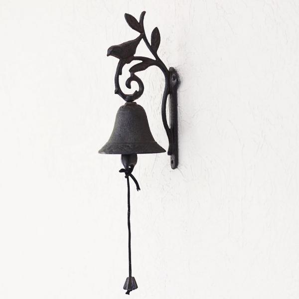 bird metal door bell for home