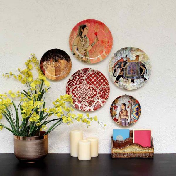 Blue Decorative Wall Plates to Hang