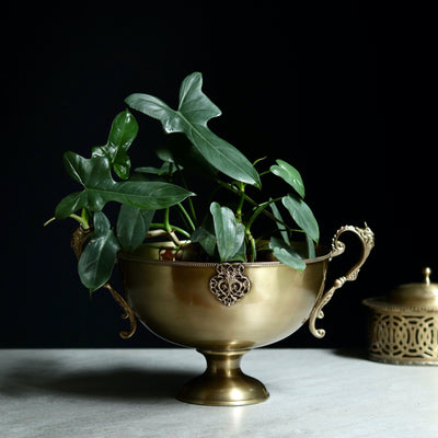 brass decorative centrepiece bowl