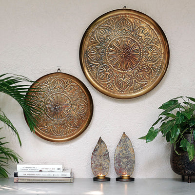 brass decorative wall plates