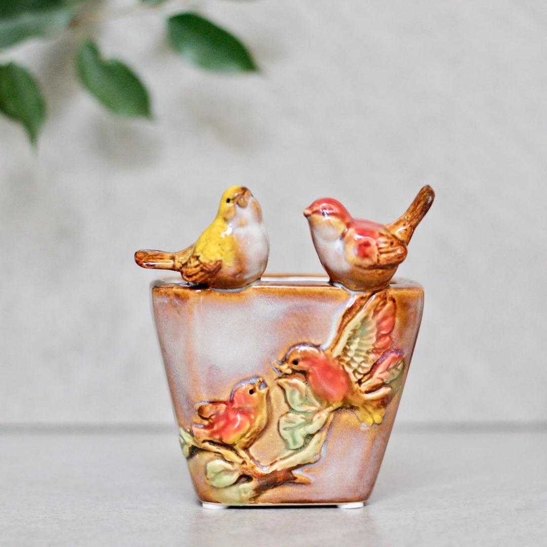 set of small ceramic pots