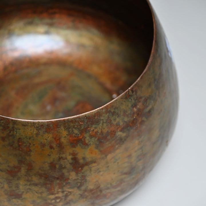 large copper planter