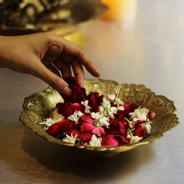 brass decorative bowl