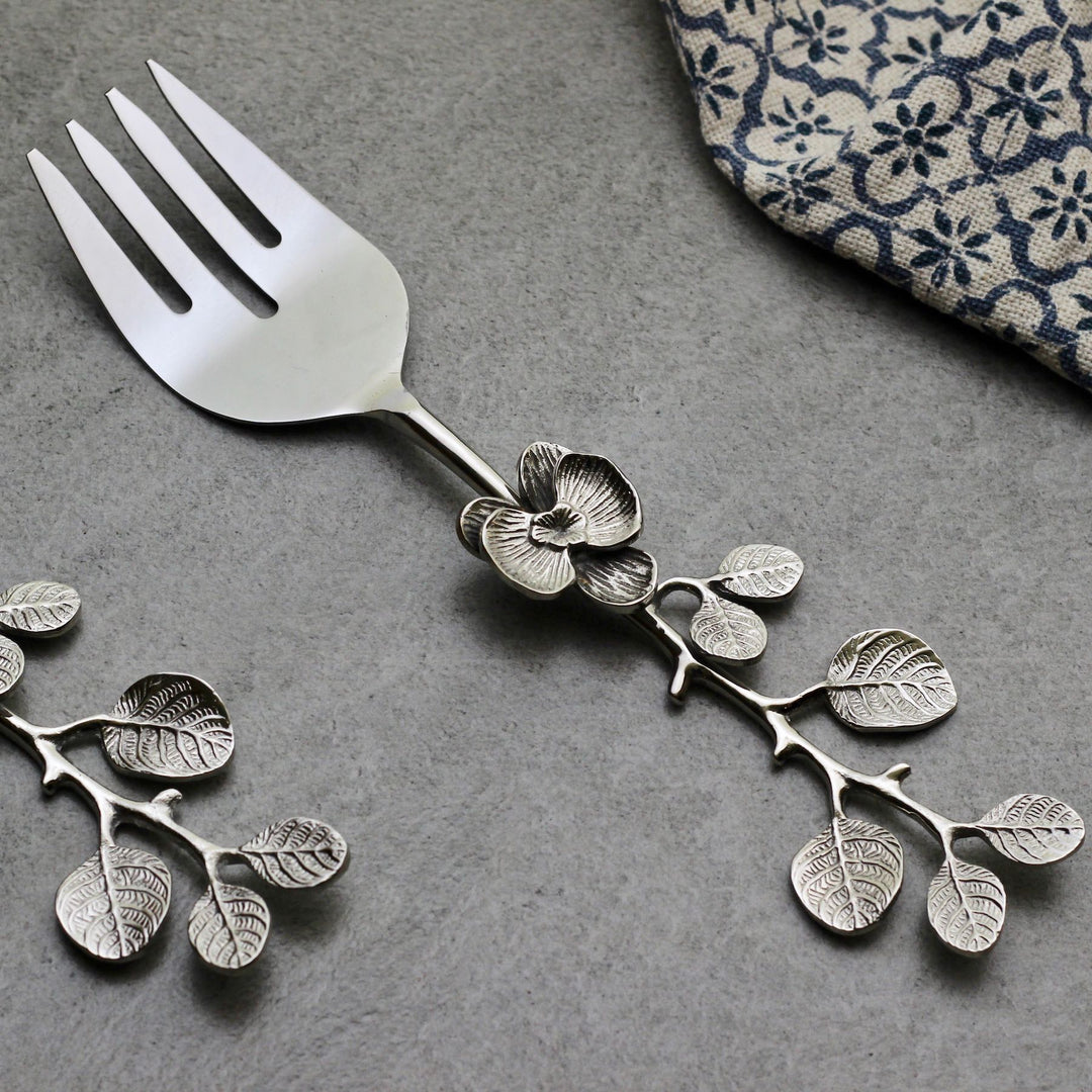 stainless steel serving fork