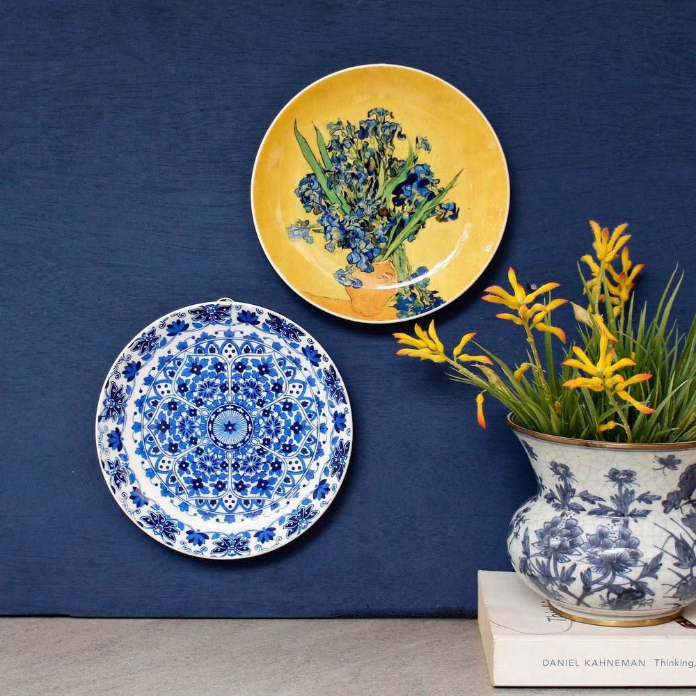 ceramic wall decorative plates hanging