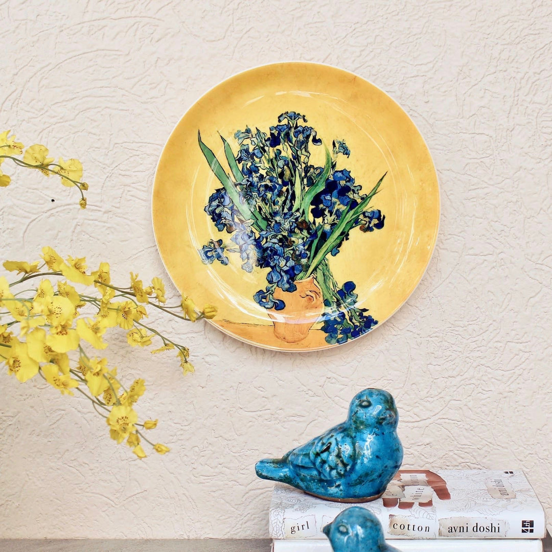 ceramic wall decorative plates hanging